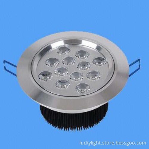 7W LED Ceiling Recessed Light with 6,000K Pure White Correlated Color Temperature